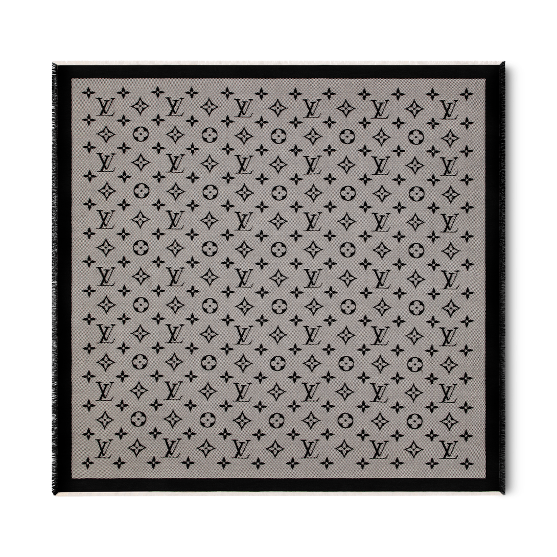 Neo Natté Monogram Shawl S00 - Women - Accessories | LOUIS VUITTON ®